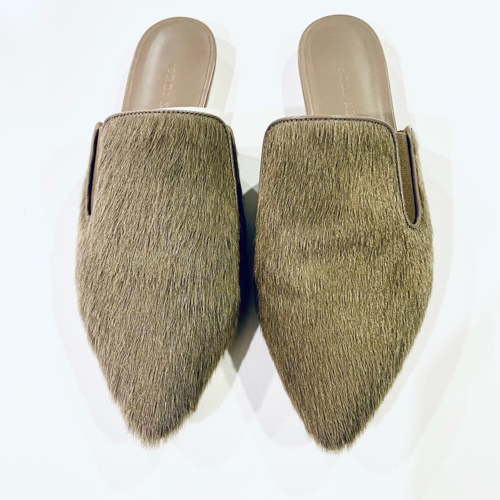 Jenni Kayne pony hair mule light brown size 37 - worn once
